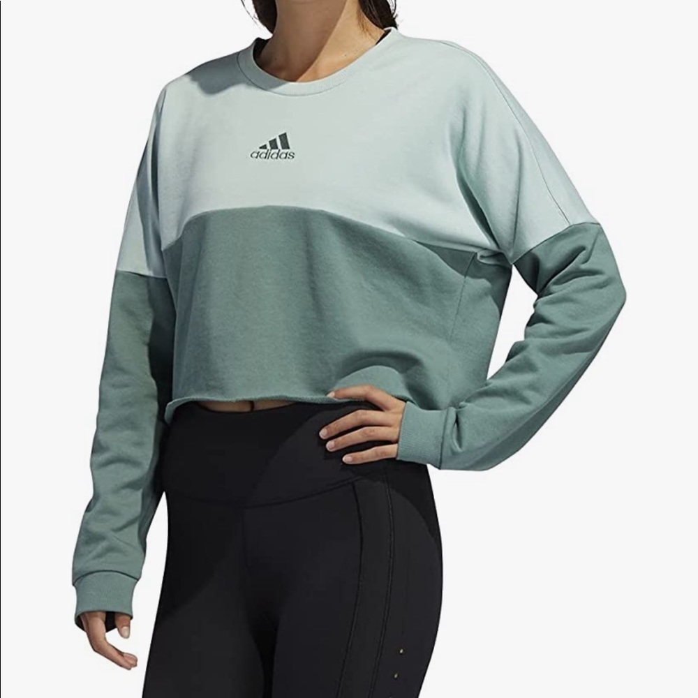 NWT Adidas Colclash Crew, Women’s Small